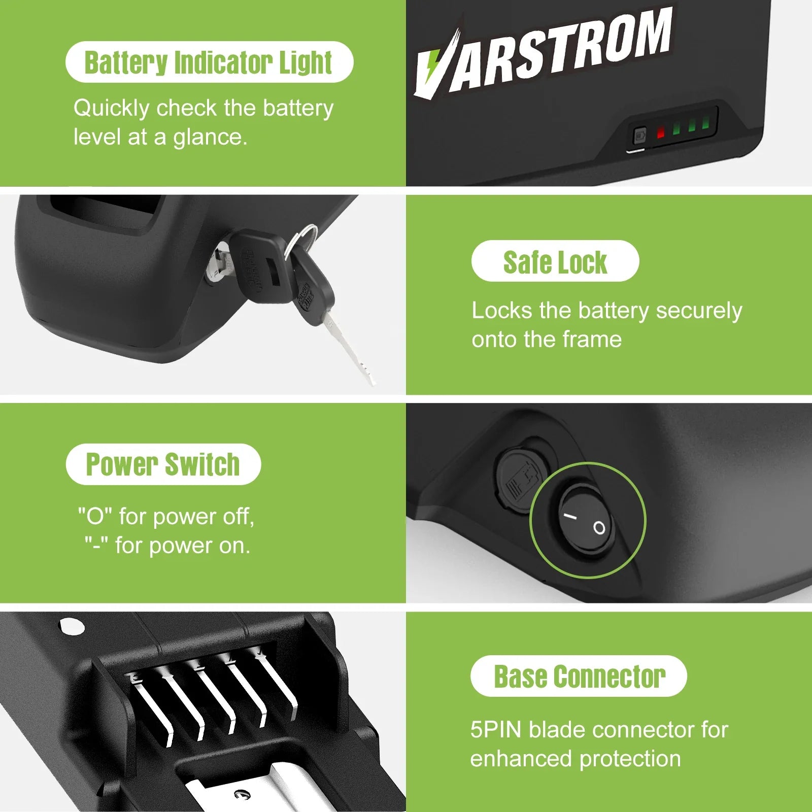 PowerPlus Electric Bike Battery